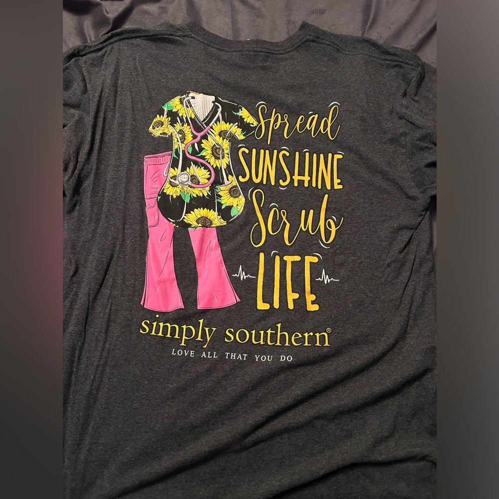 Sunflower Scrub Life T-Shirt